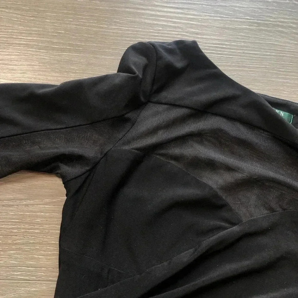 Lauren Ralph Lauren Dress Green Label Black Dress Size 2 - Picture 7 of 14
